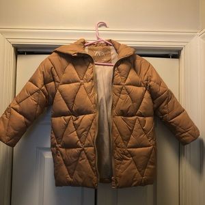 Zara Hooded Puffer Coat